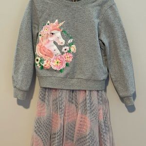 Girls Unicorn Dress